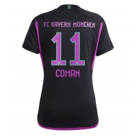 Bayern Munich Kingsley Coman #11 Replica Away Shirt Ladies 2023-24 Short Sleeve